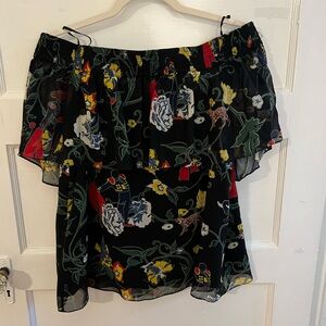 TIBI Off-Shoulder Blouse